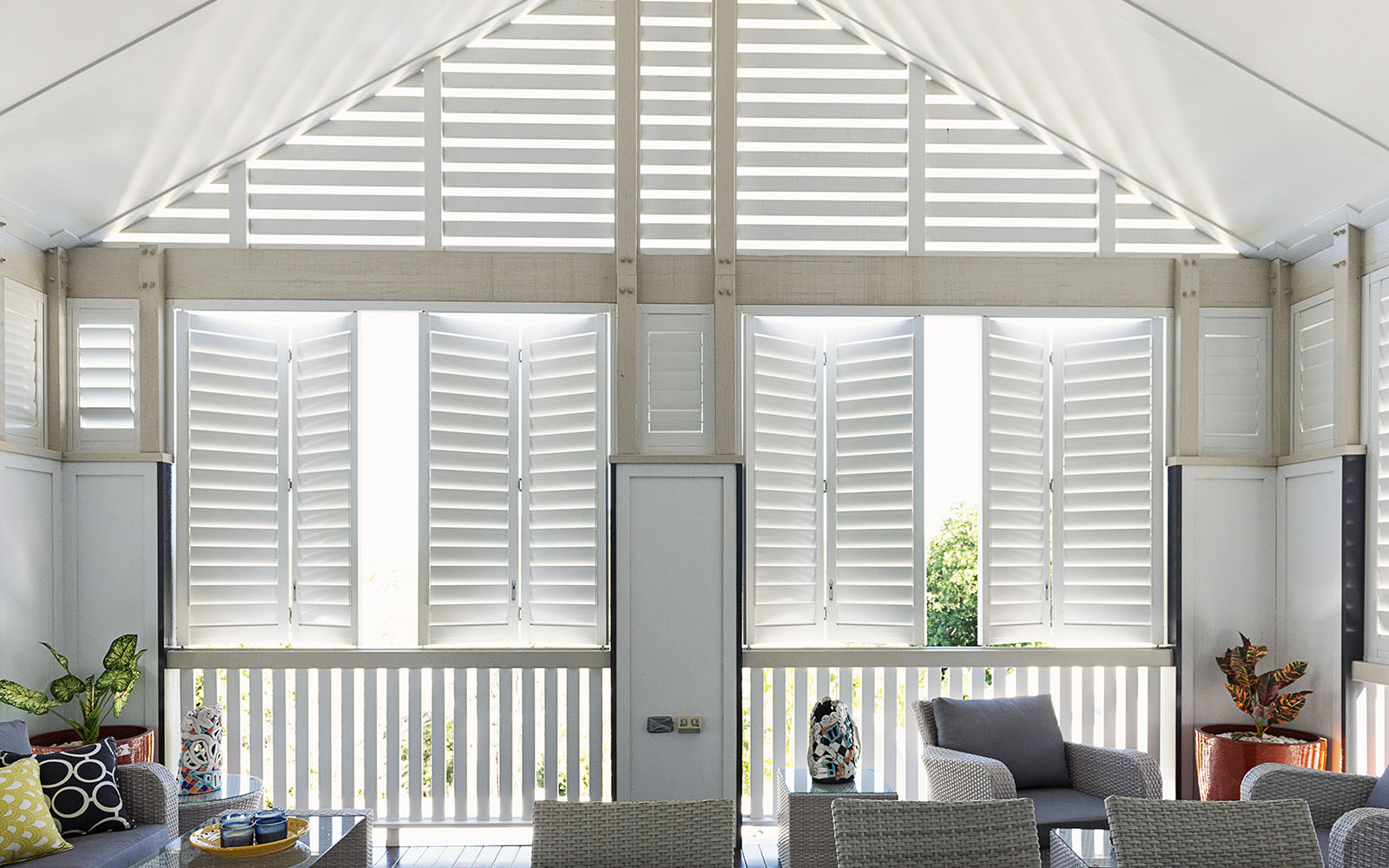 Modern aluminium finish