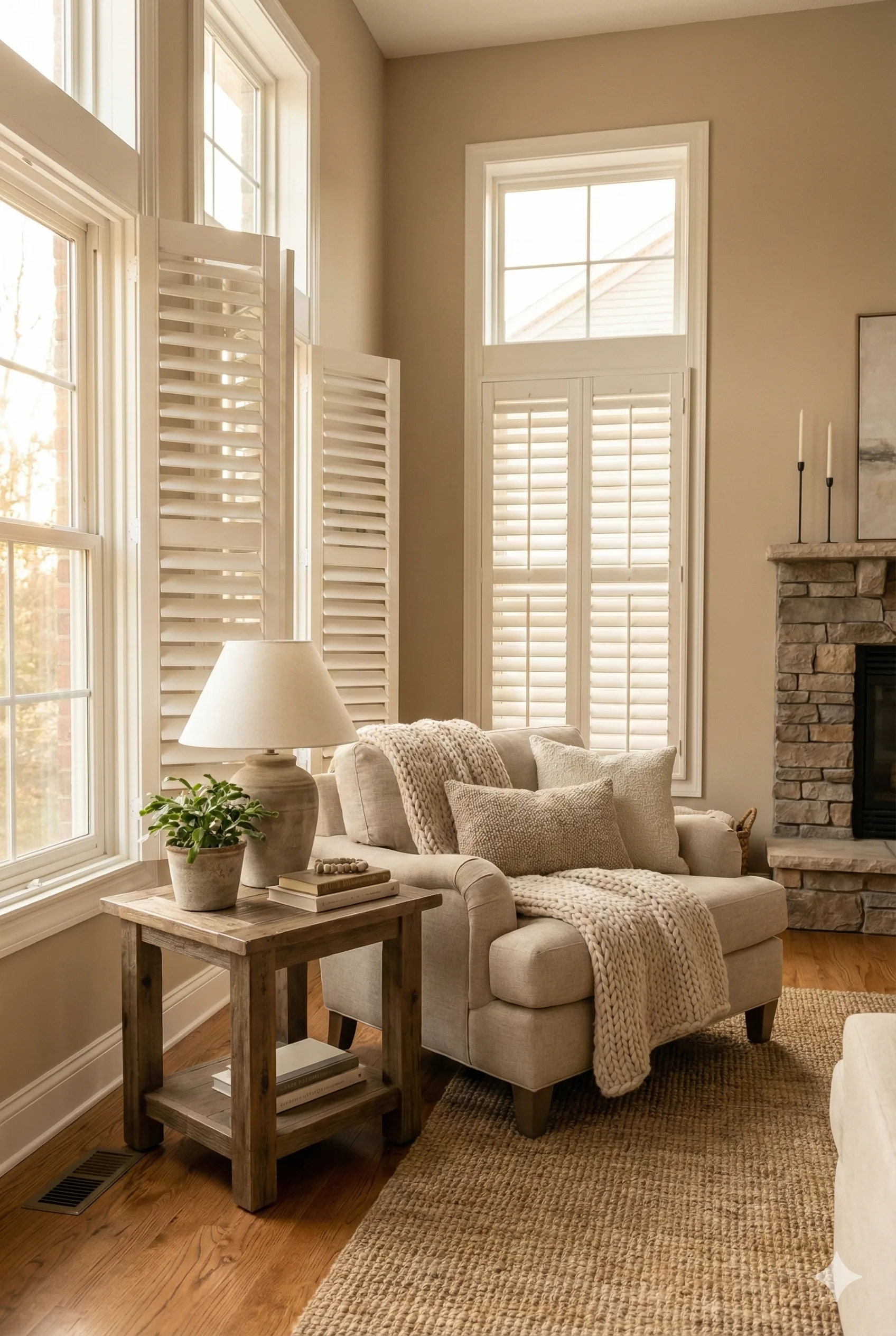 LIVING ROOM
SHUTTERS